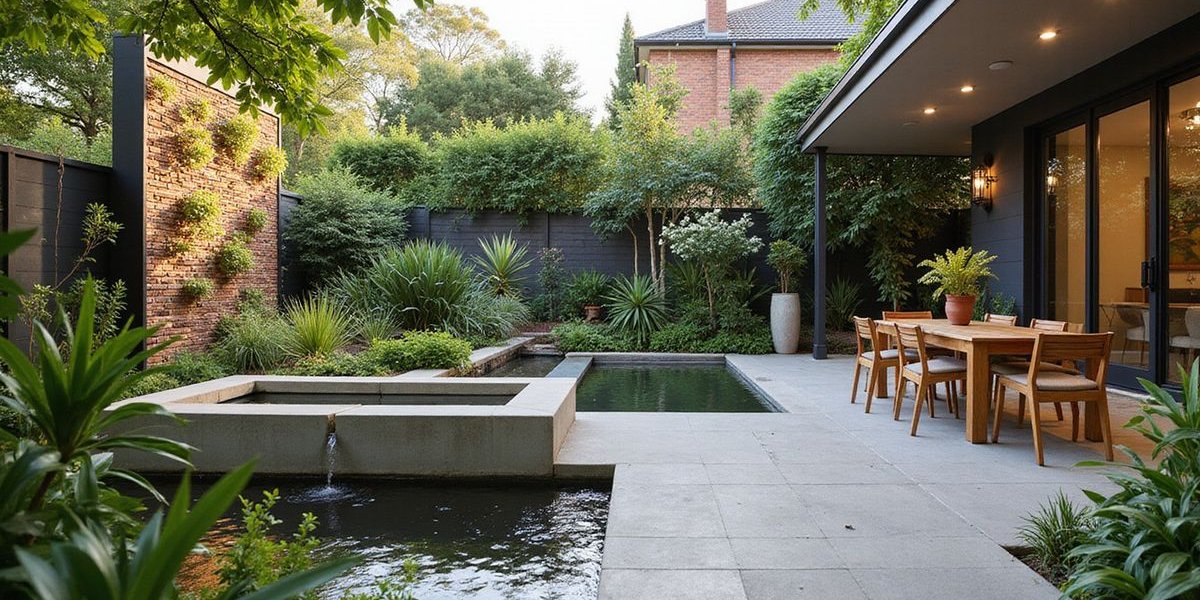 Courtyard Gardens - John French Landscape Design