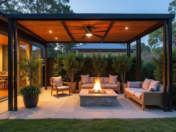 Outdoor living space design